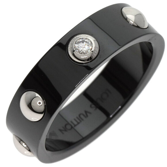 LOUIS VUITTON Silver Diamond Ring - Picture 2 of 8